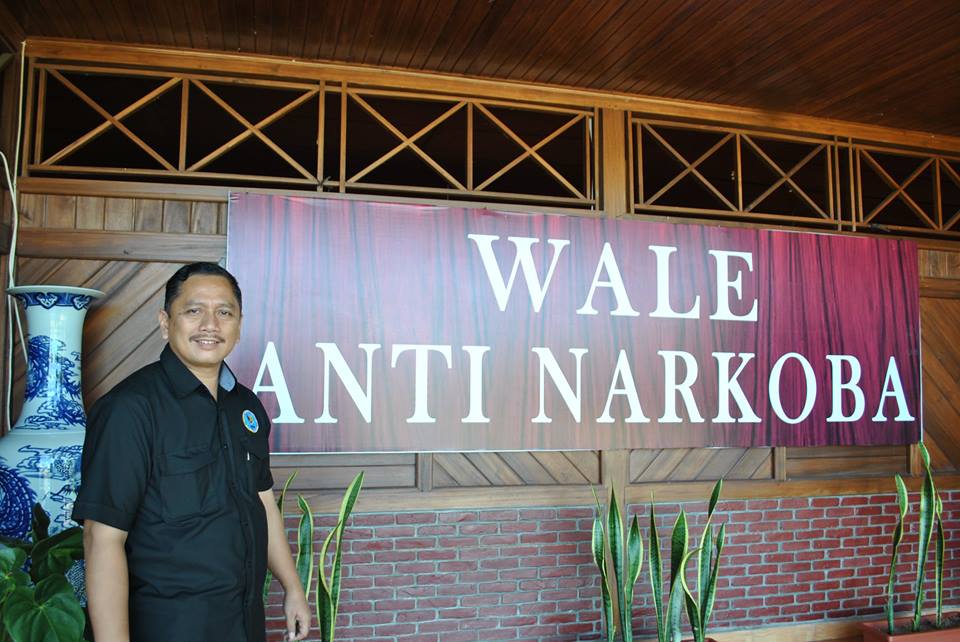 Kepala BNNP Sulut Kunjungi Wale Anti Narkoba